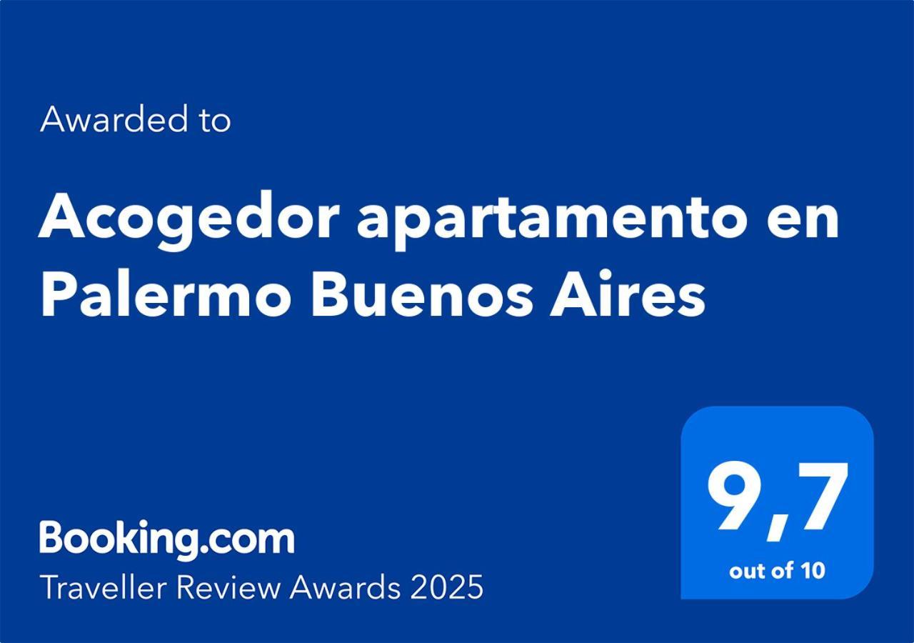 Acogedor Apartamento En Palermo Buenos Aires Eksteriør billede